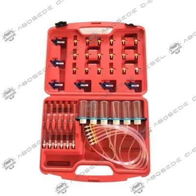 Common Rail inžektora plūsmas pārbaudes komplekts — precīza dīzeļdegvielas sistēmas diagnostika